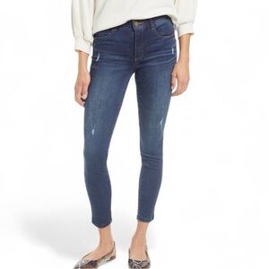 WIT & WISDOM ‘Ab’Solution Luxe Touch High Waist Skinny Jeans - 16 Indigo